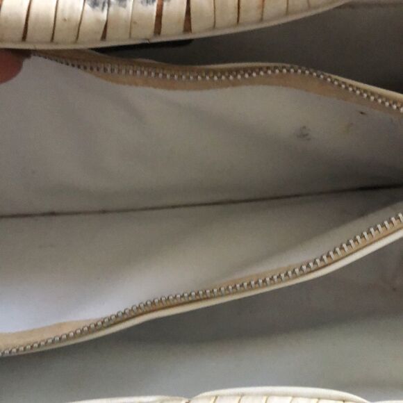 Vintage Hand made beaded and rattan handbag purse - Picture 6 of 13